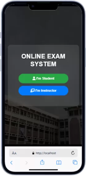 منصة الامتحانات الإلكترونية (Exam Management System)