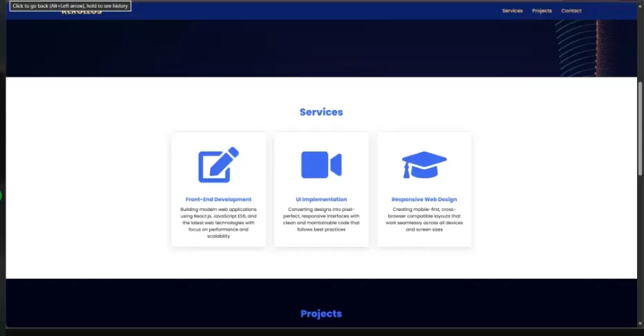 أقدّم خدمة تصميم وتنفيذ واجهات ويب احترافية باستخدام HTML وCSS