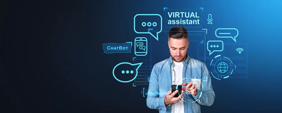 اعمل كمساعد افتراضى