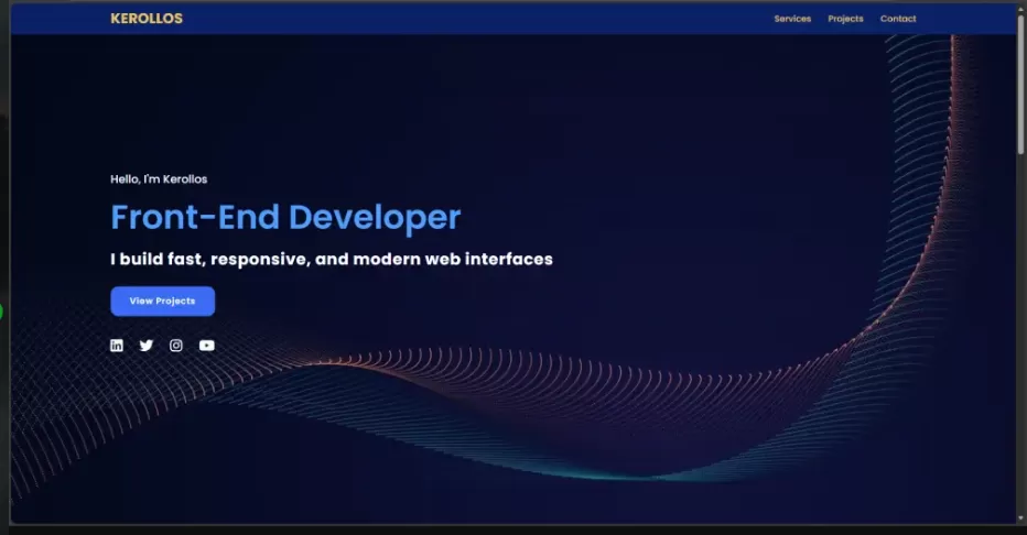 أقدّم خدمة تصميم وتنفيذ واجهات ويب احترافية باستخدام HTML وCSS