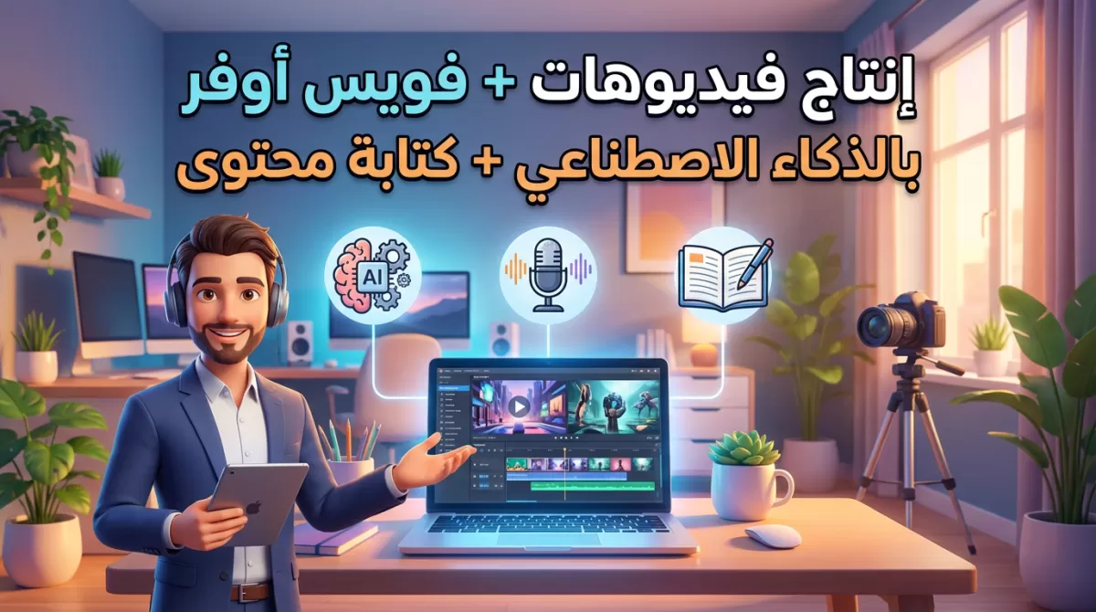 انتاج فيديوهات باستخدام الذكاء الاصطناعي 