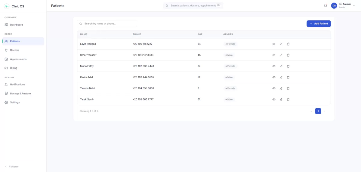 سأصمم وأطور واجهة Dashboard احترافية باستخدام HTML وCSS وJavaScript