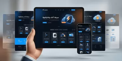تطوير و تصميم بورتوفوليو (معرض أعمال) احترافي وجذاب لإبراز مهاراتك