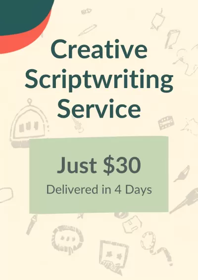 كتابة سيناريوهات إبداعيّة.