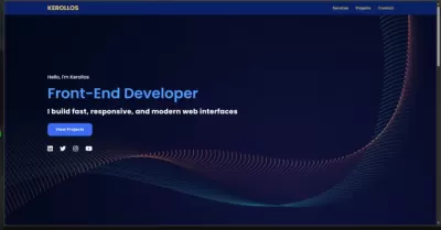 أقدّم خدمة تصميم وتنفيذ واجهات ويب احترافية باستخدام HTML وCSS