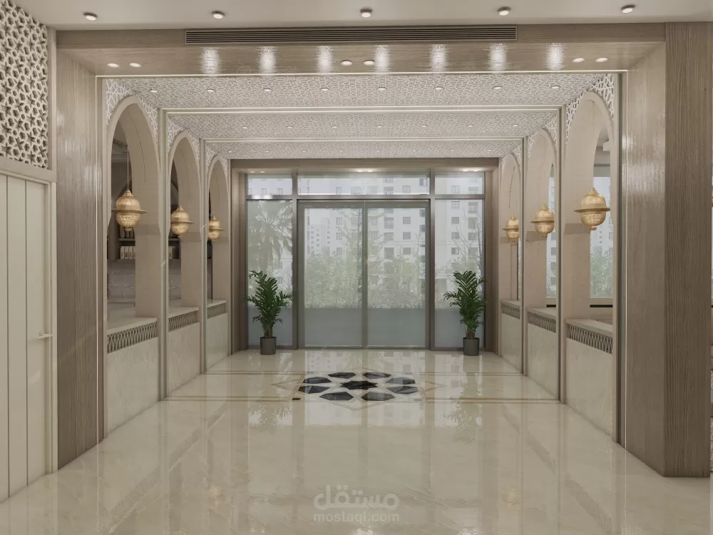 تصميم وتنفيذ مطعم لحم و مرخ - النسيم - مكة المكرمة - السعودية