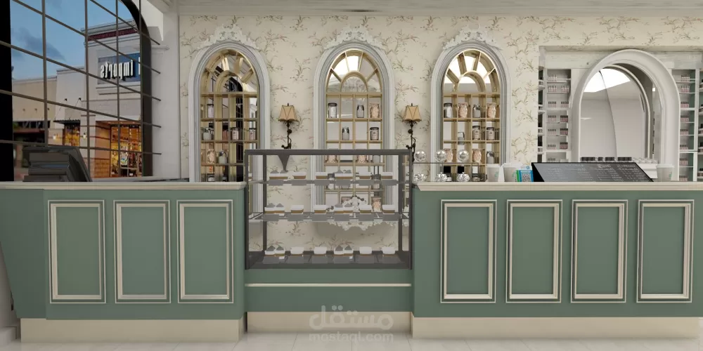 تصميم محل مستلزمات عطارة - طنطا - مصر