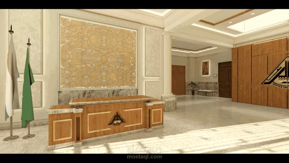 BENHA UNIVERSITY ADMINISTRATION BUILDING - تصميم مبني ادارة جامعة بنها