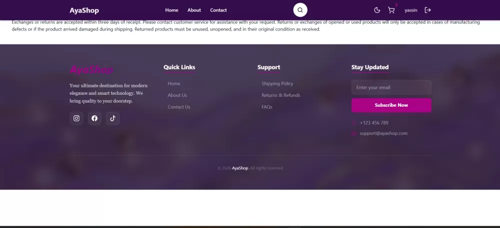 e-commerce (Reactjs)