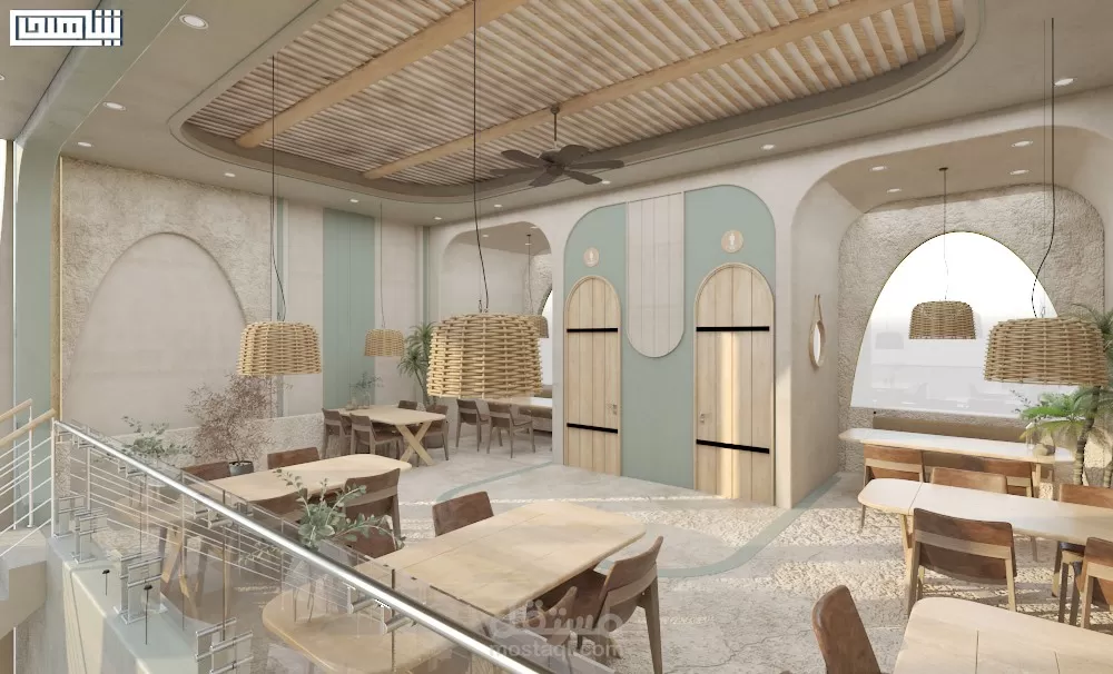 تصميم مطعم مارنيز - نجران - الممكلة العربية السعودية