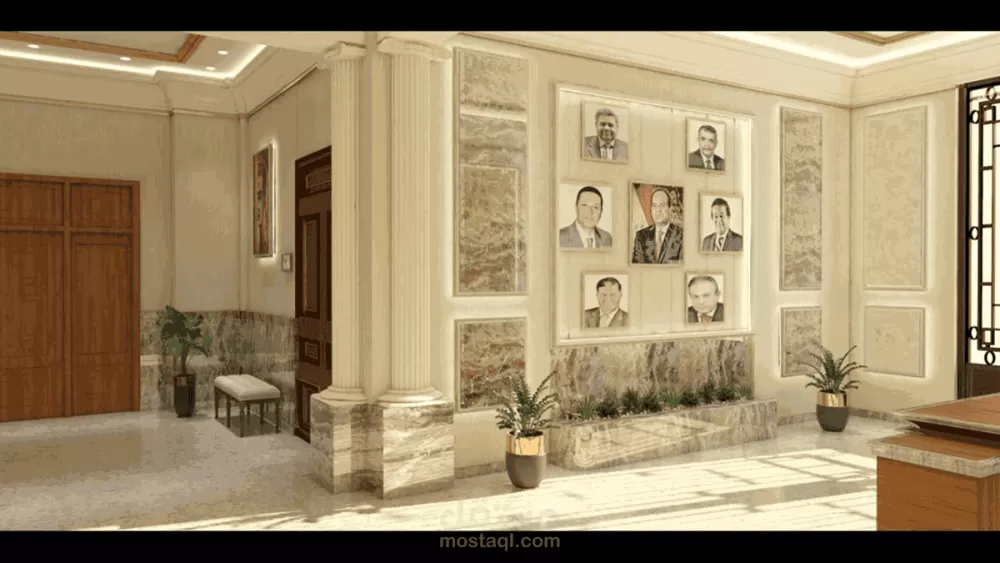 BENHA UNIVERSITY ADMINISTRATION BUILDING - تصميم مبني ادارة جامعة بنها