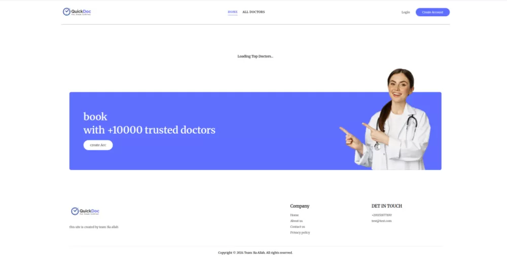 تصميم وتطوير نظام إدارة مواعيد طبية احترافي (REST API + React + Node.js + MongoDB)