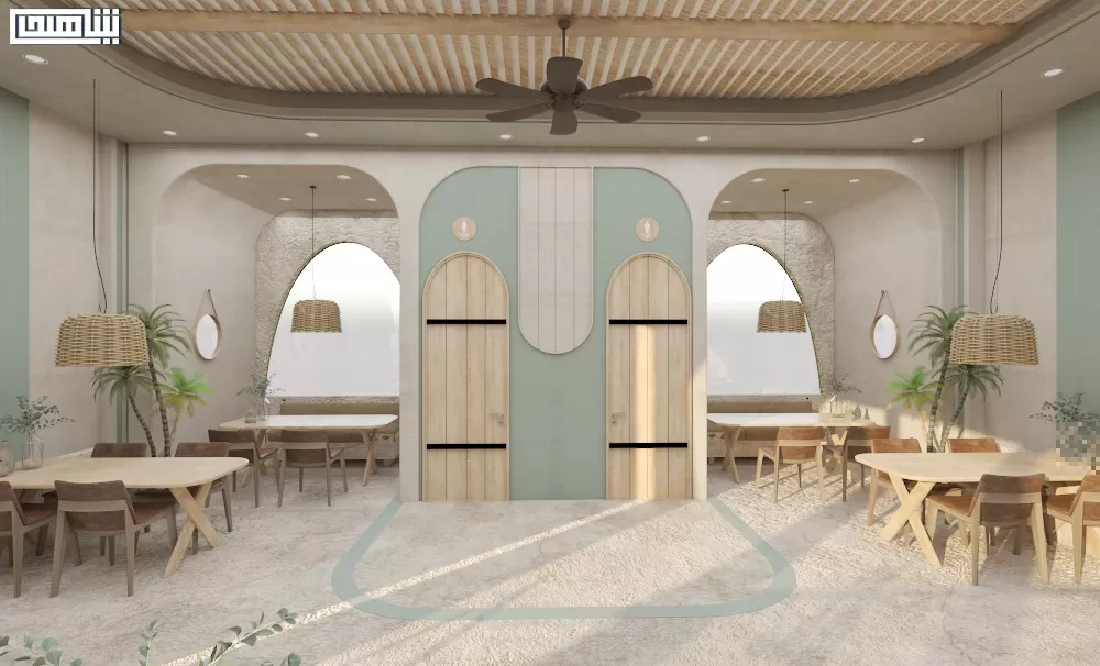 تصميم مطعم مارنيز - نجران - الممكلة العربية السعودية