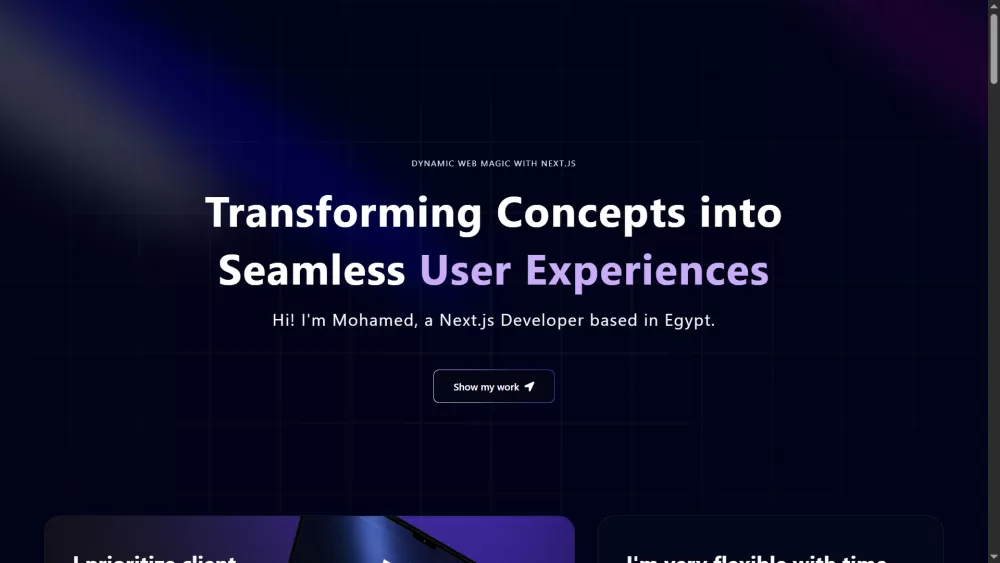 My Portfolio | Full Responsive Developer