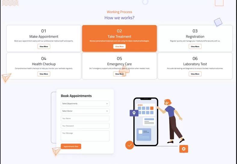 MedConnect Website